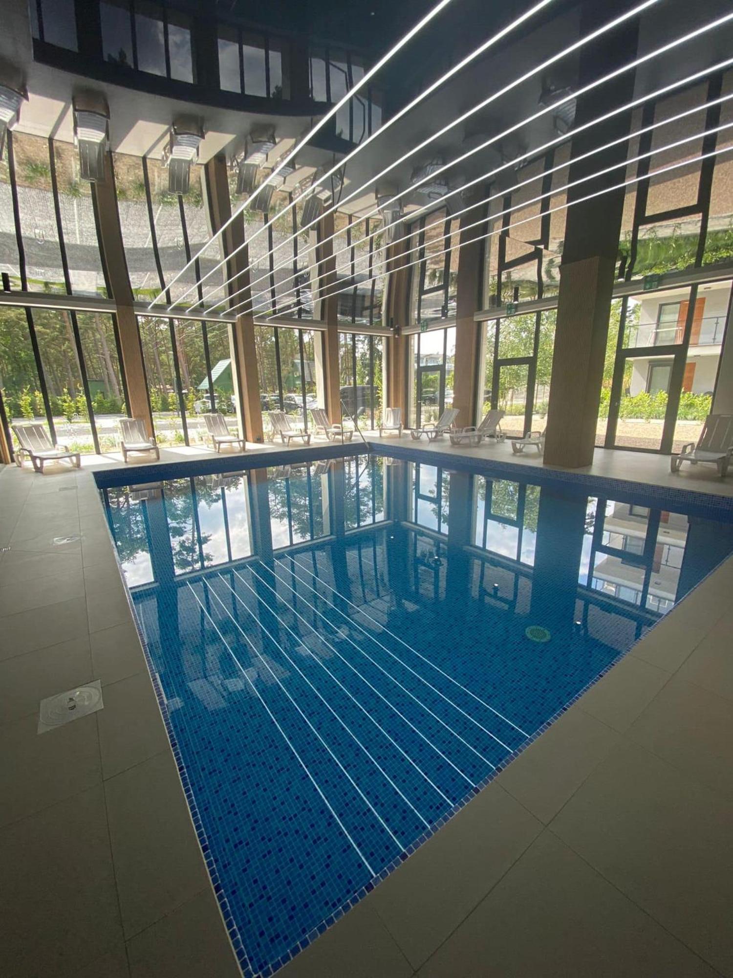 Nowy Apartament A3-Pba- Kryty Basen - Dwie Sypialnie - Salon -Aneks -Duzy Taras 포비에로보 외부 사진